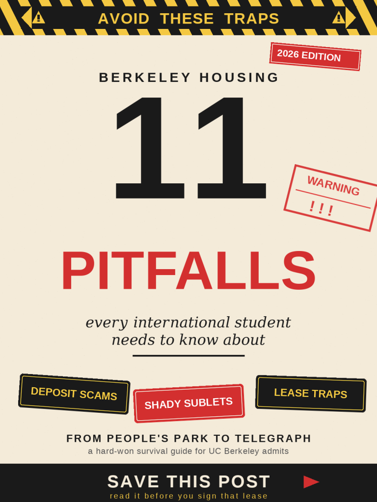 Pitfalls to avoid when searching for Berkeley student housing